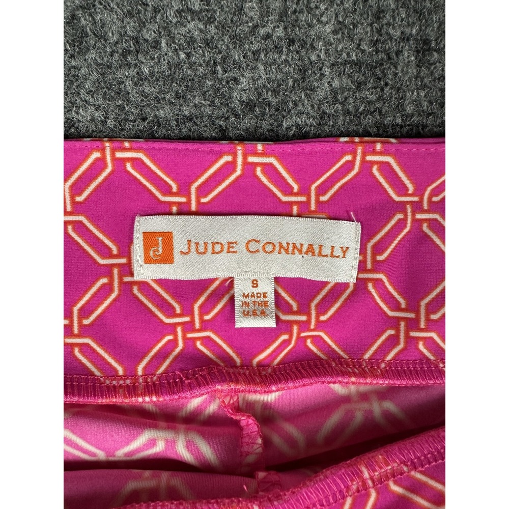 Jude Connally Skort Womens Small Geometric Print Stretch Pull On Tennis Golf USA - Picture 6 of 9